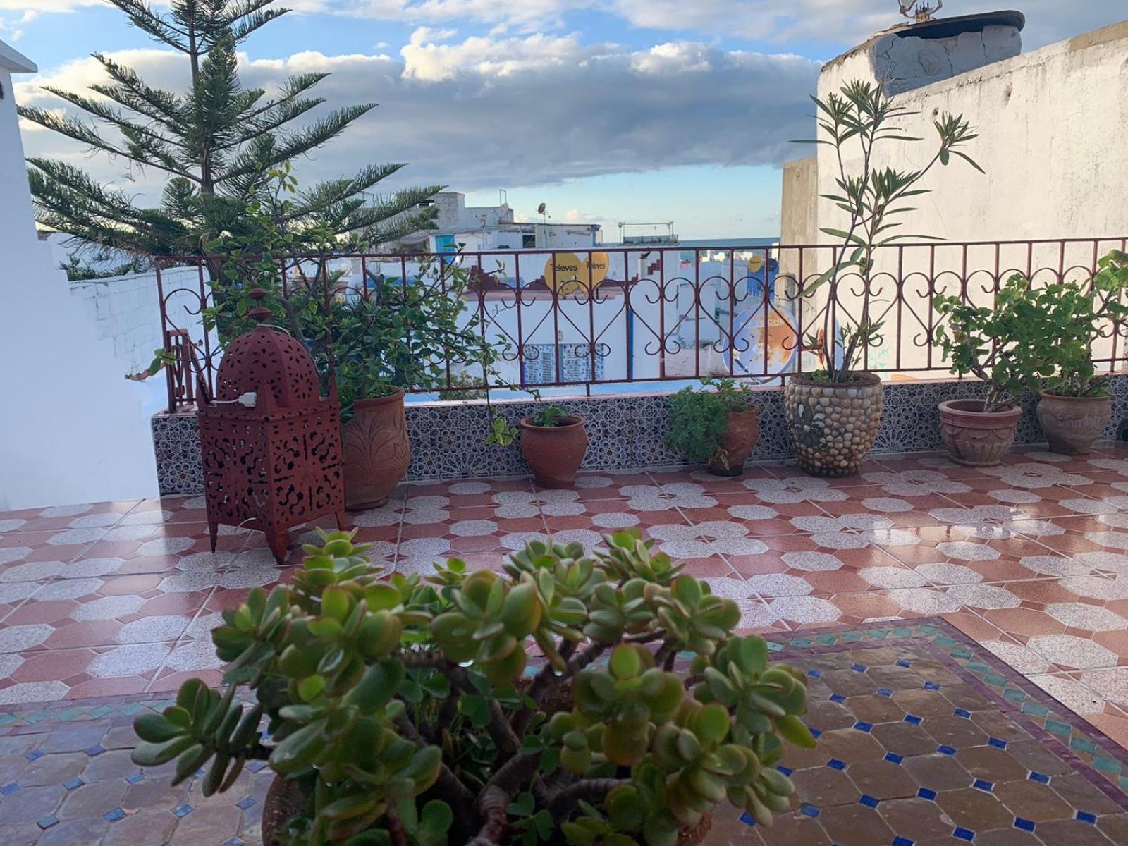 Hathor ,Casa Marroqui Con Dos Terrazas En La Medina Antigua , Ideal Parejas!! Wifi!! Asilah Exterior foto