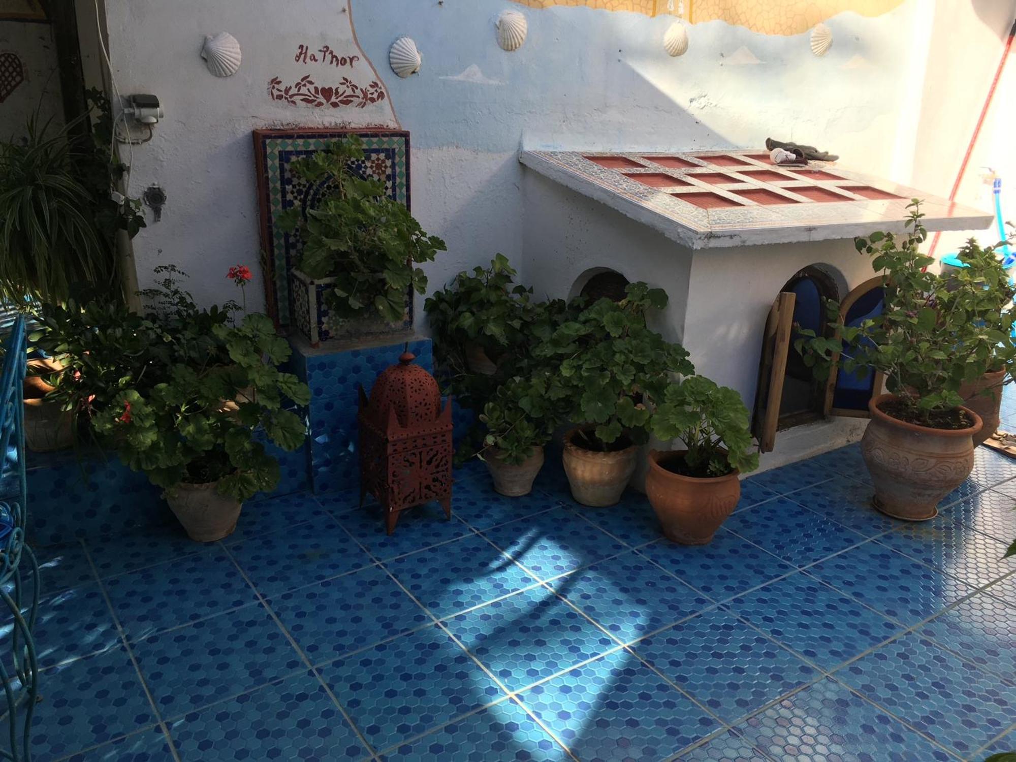 Hathor ,Casa Marroqui Con Dos Terrazas En La Medina Antigua , Ideal Parejas!! Wifi!! Asilah Exterior foto