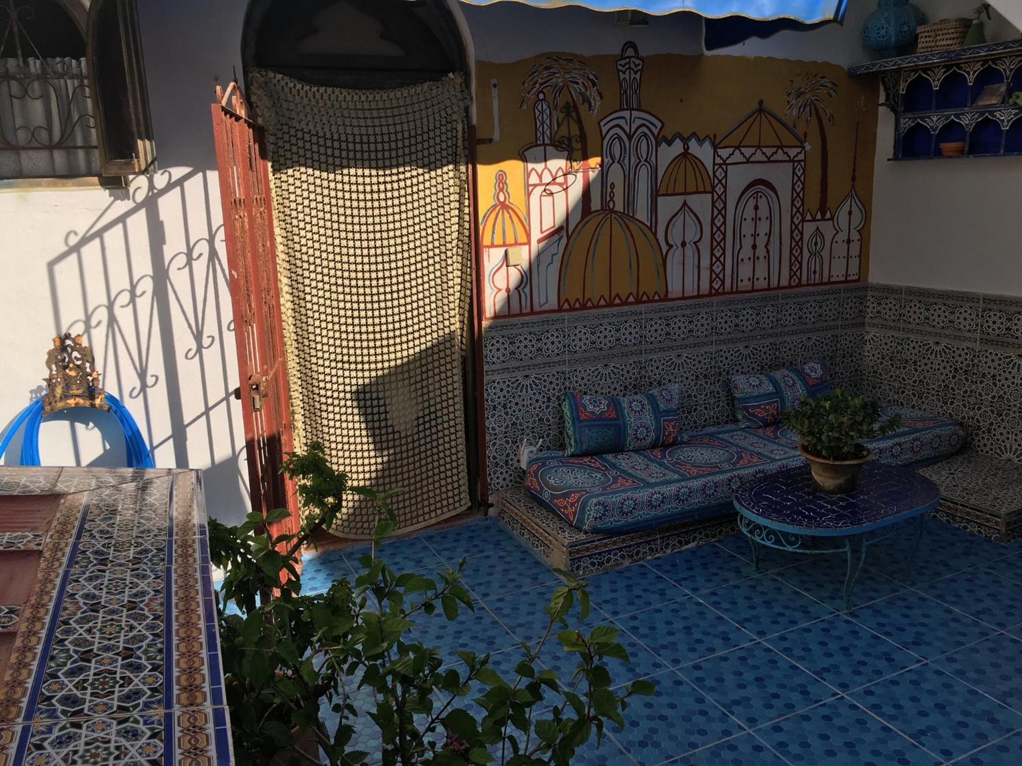 Hathor ,Casa Marroqui Con Dos Terrazas En La Medina Antigua , Ideal Parejas!! Wifi!! Asilah Exterior foto